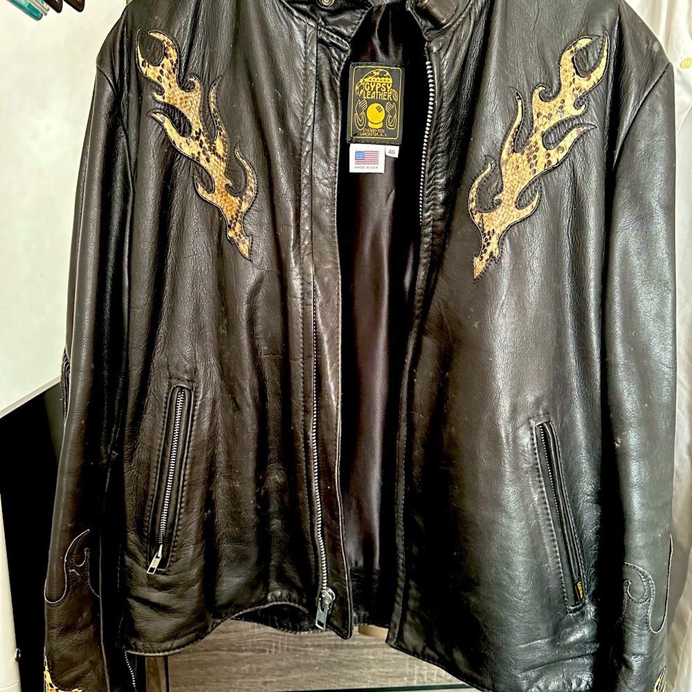 Custom Design Leather Jacket